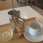 トーコーキッチン - ホットコーヒー レモンゼリー