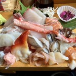 平の食堂 - お刺身盛り合わせ 松(20種以上盛り)