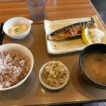 やよい軒 - 料理写真:暫く待つとお願いしたサバの塩焼き定食８９０円の出来上がりです。