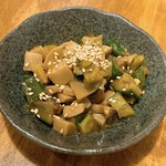 自由が丘牛タンいろ葉 - エリンギメンマ459円