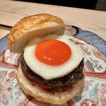 atami - ハンバーガーの完成