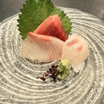 俺の割烹 銀座本店 - お造り盛り合わせ