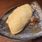 ふくの緒 - 「出汁卷玉子　一人前」（500圓）。