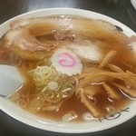 食堂 はせ川 - 喜多方ラーメン　はせ川
            醤油チャーシュー反面盛り