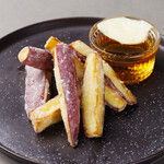 サツマイモフリット メープルバター