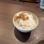 支那蕎麦屋 藤花 - 白飯（200円）