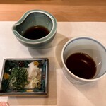 ひろ作 - 薬味セットでーす。