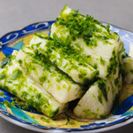 長芋青のり山葵和え