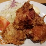 大かまど飯 寅福 - 鶏の竜田揚げ。
