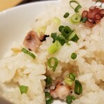 大かまど飯 寅福 - タコ、アップ。(笑)た