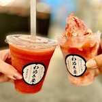 わぬき屋 - いちごスムージー＆ふわふわ雪いちご