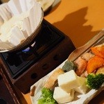 湯葉フォンデュ