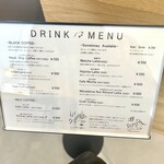 COUDRE COFFEE - ドリンクメニュー