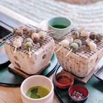 eXcafe吉崎鳳凰閣 - ほくほくお団子