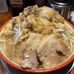 らーめん バリ男 - 小ラーメンヤサイアブラ950円