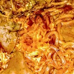 広島のお好み焼 すぎ乃 - お好み焼き 肉玉そば 牛すじ入り