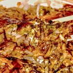 広島のお好み焼 すぎ乃 - お好み焼き 肉玉そば 牛すじ入り