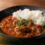 牛すじ肉の自家製煮込みカレー