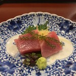 銀座 虎あら - メジマグロ