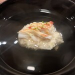 銀座 虎あら - 毛蟹と蓮根のしんじょう