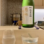 鮨 ひろ海 - 東洋美人純米大吟醸