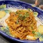 ピッツェリア ブラチェリア チェザリ - スパゲッティアマトリチャーナ（乾麺）