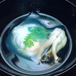 加賀屋 - 椀物　おこぜ葛叩き