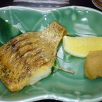 加賀屋 - 進肴　のど黒塩焼　ただみ酢