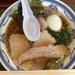 とらや分店 村田や - とら食堂と変わらぬ、スープの濃い旨み。