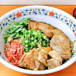 麺やkyo - 料理写真:冷やし汁なし担々麺＋チャーシューとかしわ