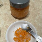 鶏ポタ ラーメン THANK - 自家製ピクルス