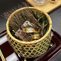 料亭 大宮 一の家 - 鮎は滋賀県産だそうです