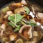 무사시노 우동 타케쿠니 오우메점 - 豚バラ肉がゴロゴロ