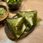 串カツ しろたや - ・しろたやおにぎり(梅しらす)