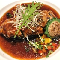 カントニーズ 燕 - 気に入ったその２、茄子の挽肉詰め。