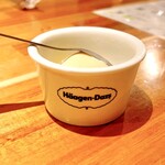 寿司としゃぶしゃぶ No.8 - 口コミ投稿でもらえるバニラアイス