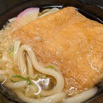 315914913 - お寿司のお供に美味しかったきつねうどん