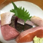 魚楽 - お刺身盛り