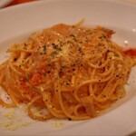 イタリアンおりべ - 赤いカルボナーラ