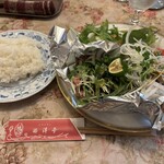 西洋亭 - 牛タタキとチキンレモン