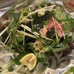 西洋亭 - 牛タタキ