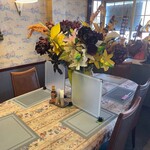 西洋亭 - 内観のテーブル