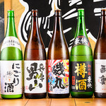 磯丸水産 - ドリンク写真:酒集合