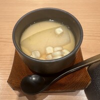 鮨 やざわ - ホワイトコーンと冬瓜の茶碗蒸し