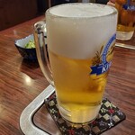 実家 - ドリンク写真:生ビール（中）
