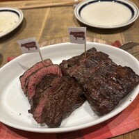 熟成和牛ステーキグリルド エイジング・ビーフ 横浜店 - ランプ、インサイド各200g