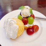 パルファン - ぶどうのショートケーキ