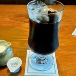 珈琲館 サルビア - アイスコーヒー（ブレンド）エビグラタンにランチタイムサービスで付きます✨