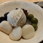 禾々 - 白玉クリームあんみつ