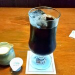 珈琲館 サルビア - アイスコーヒー（ブレンド）エビグラタンにランチタイムサービスで付きます✨